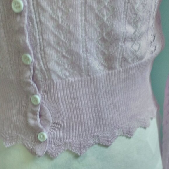 Polo Ralph Lauren Lacey Knit Cardigan, Wool  NEW - Picture 8 of 15